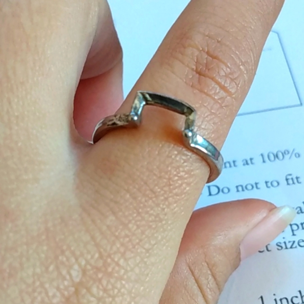 Sterling Silver Ring Enhancer - image 1